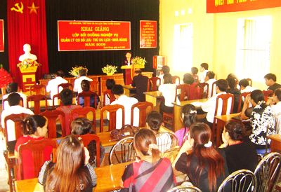 Tuyên Quang: Tổ chức lớp bồi dưỡng nghiệp vụ quản lý cơ sở lưu trú du lịch, nhà hàng