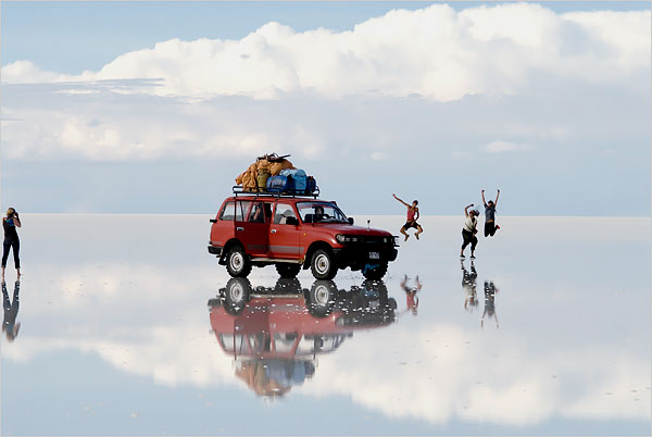 Cánh đồng muối Salar de Uyuni độc đáo của Bolivia