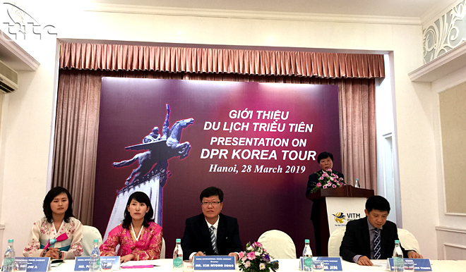 Triều Tiên họp báo giới thiệu du lịch tại hội chợ VITM 2019