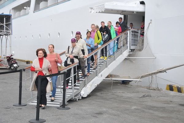 Du lịch tàu biển Đà Nẵng: Khách châu Âu và Mỹ tăng hơn 120%