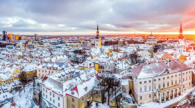 Tallinn - thành phố lãng mạn