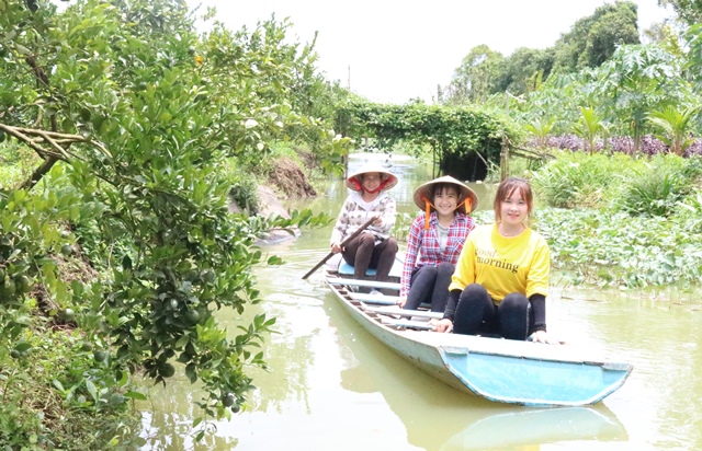 Lai Vung(Đồng Tháp): Phát triển kinh tế vườn kết hợp du lịch nâng cao thu nhập người dân