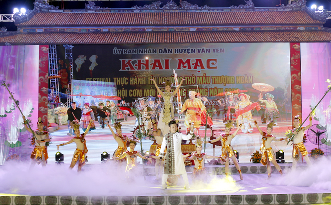 Văn Yên khai mạc Festival thực hành tín ngưỡng thờ Mẫu Thượng Ngàn và Lễ hội Cơm mới Đông Cuông năm 2020