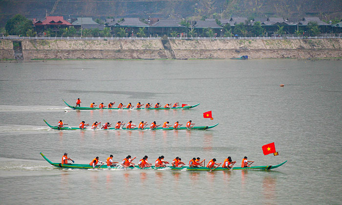 Điện Biên: Sẵn sàng cho Lễ hội Ðua thuyền đuôi én