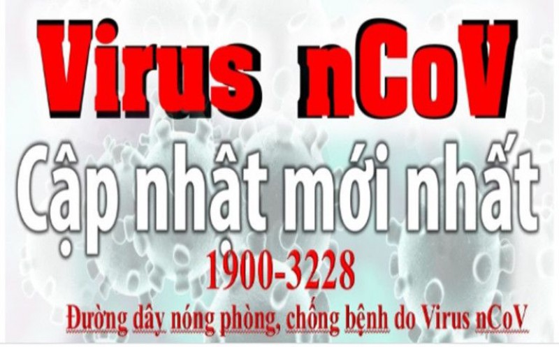 Cập nhật mới nhất tình hình dịch viêm phổi cấp Virus nCoV