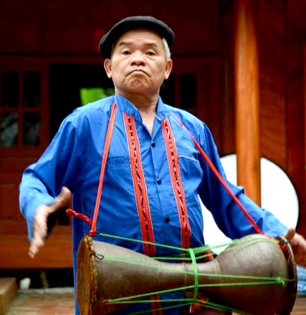 Trống sành nhạc cụ độc đáo của người Cao Lan