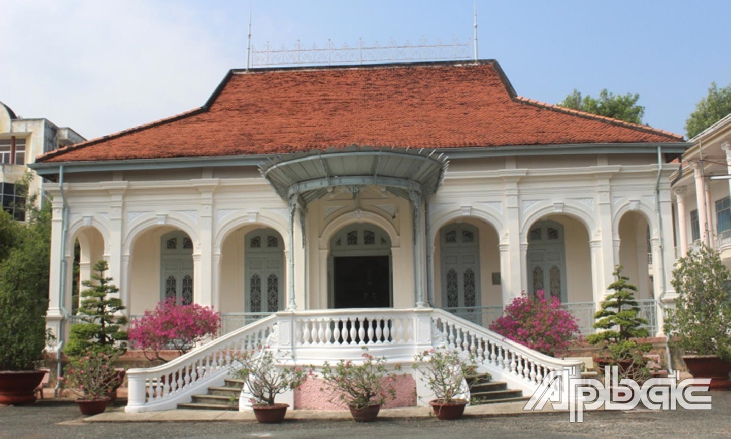 Ngôi nhà cổ Bảo tàng Tiền Giang là di tích cấp tỉnh