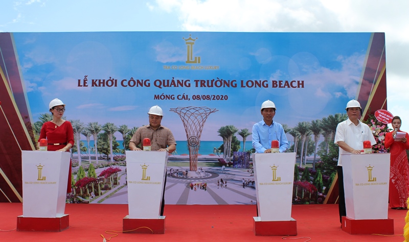 Móng Cái (Quảng Ninh) khởi công xây dựng quảng trường biển