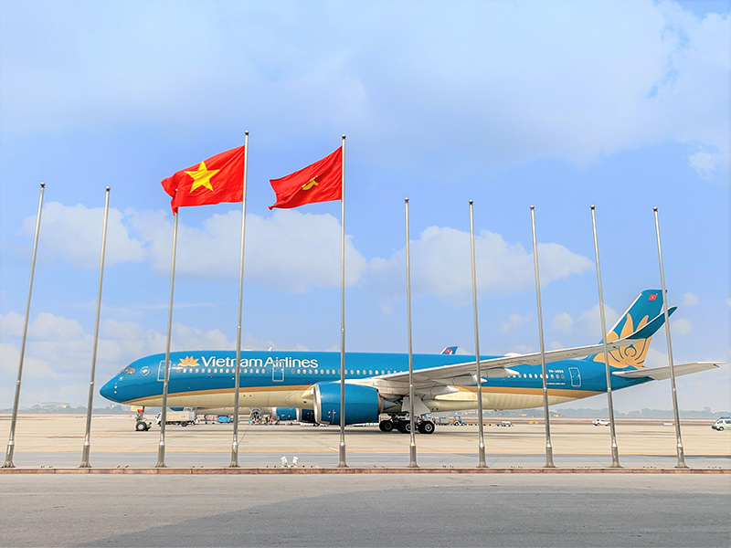 Vietnam Airlines thực hiện ngày bay cao điểm phục vụ Đại hội Đảng