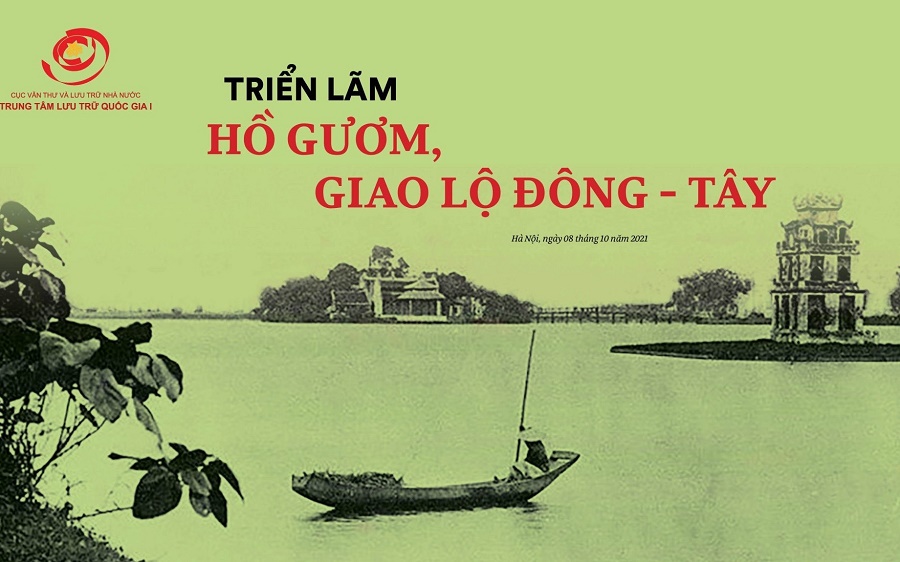 Triển lãm trực tuyến: “Hồ Gươm, giao lộ Đông - Tây”