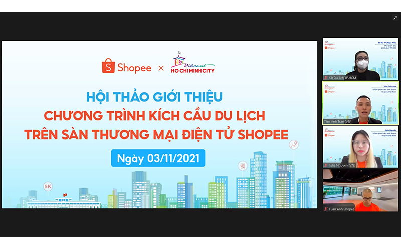 TP Hồ Chí Minh triển khai chương trình kích cầu du lịch trên sàn thương mại điện tử