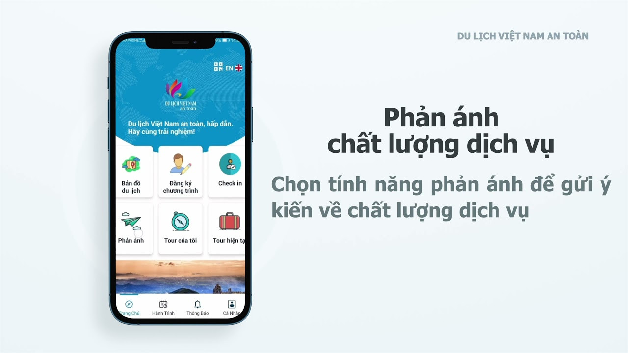 Ứng dụng Du lịch Việt Nam an toàn – Công cụ đồng hành với khách du lịch trong bối cảnh bình thường mới