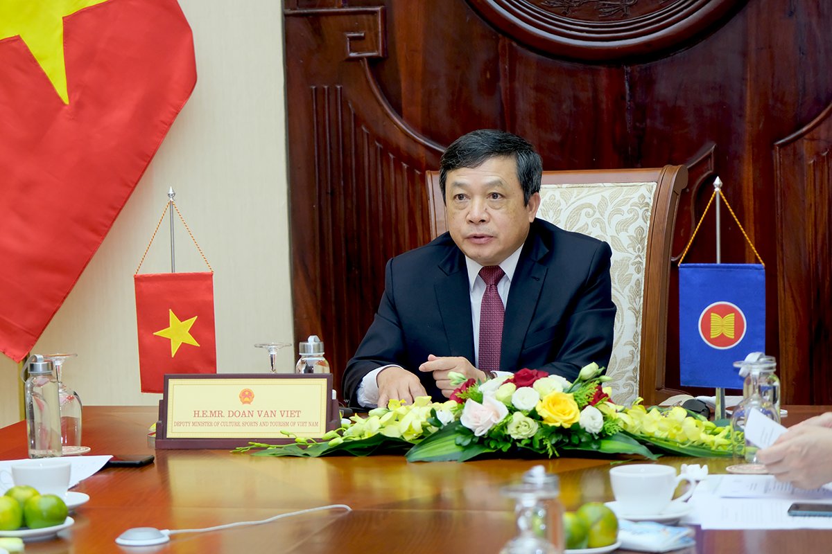 Thứ trưởng Đoàn Văn Việt tham dự Diễn đàn Du lịch Toàn cầu 2021