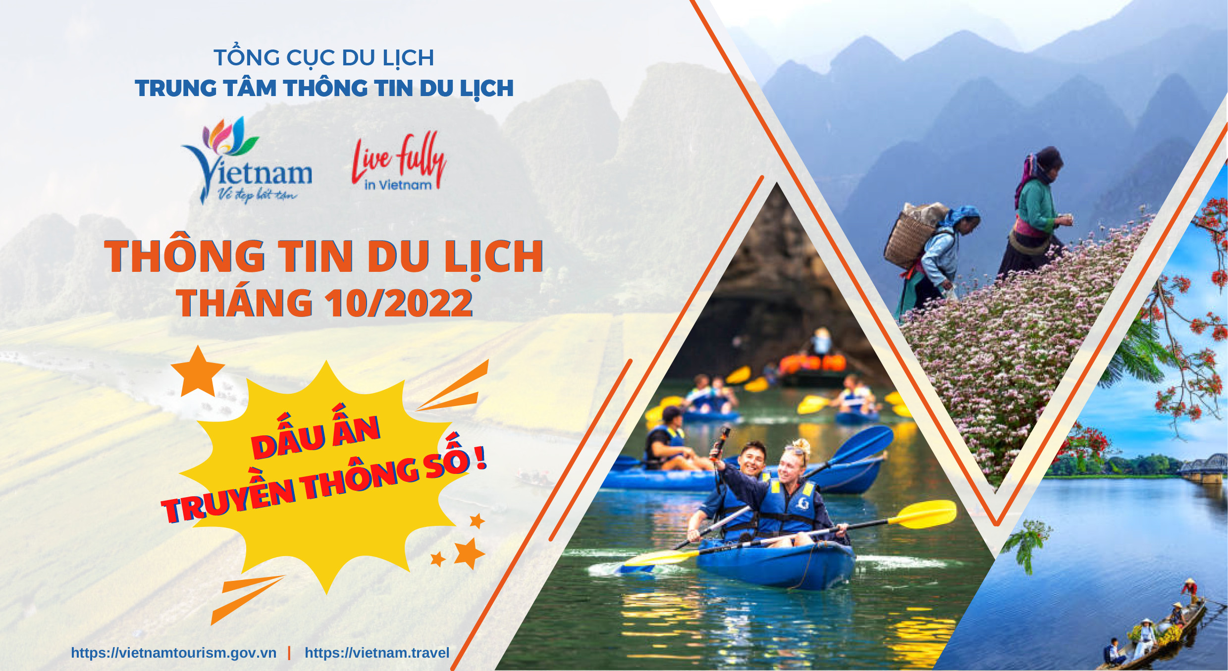 Ra mắt tài liệu Thông tin du lịch tháng 10/2022: Dấu ấn truyền thông số