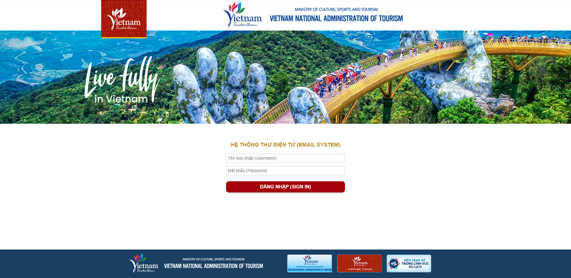 Trung tâm Thông tin du lịch ra mắt hệ thống Email xúc tiến quảng bá du lịch Việt Nam