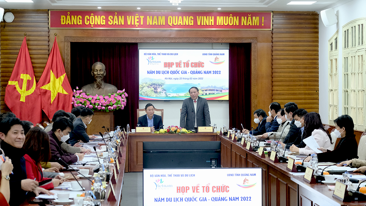 Bộ trưởng Nguyễn Văn Hùng: Năm Du lịch quốc gia 2022 tạo hiệu ứng lan tỏa cho sự phục hồi du lịch trong điều kiện bình thường mới