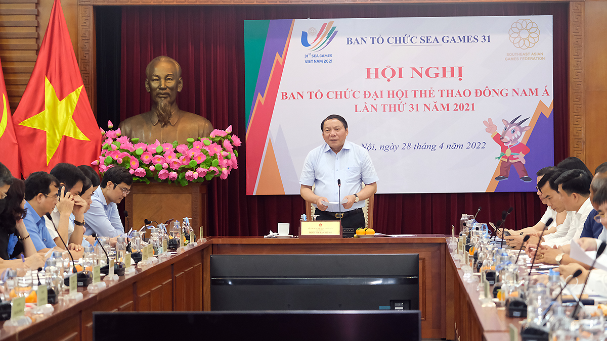 Bộ trưởng Nguyễn Văn Hùng: Quyết tâm tổ chức thành công SEA Games 31 tại Việt Nam, hướng tới mục tiêu “Vì một Đông Nam Á mạnh mẽ hơn”