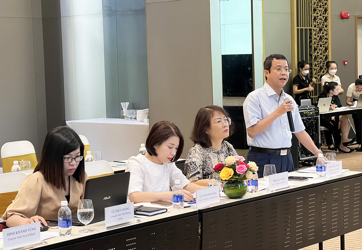 Phó Tổng cục trưởng Nguyễn Lê Phúc làm việc với Sở Du lịch Bình Định về phục hồi hoạt động du lịch