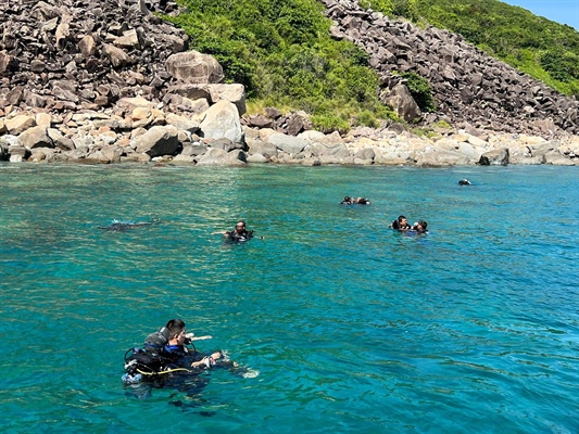 Khánh Hòa: Lên phương án lắp camera quản lý bảo vệ san hô tại Khu bảo tồn Hòn Mun