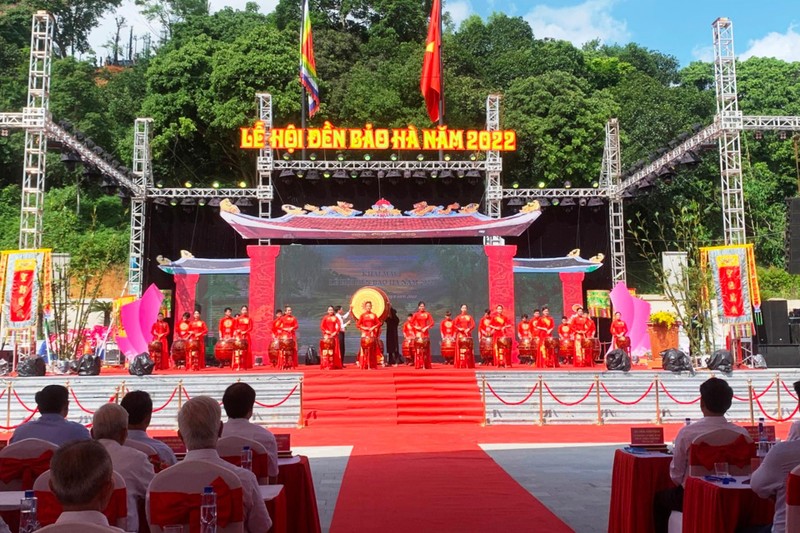 Lào Cai: Lễ hội đền Bảo Hà tưởng nhớ Tướng quân Hoàng Bảy