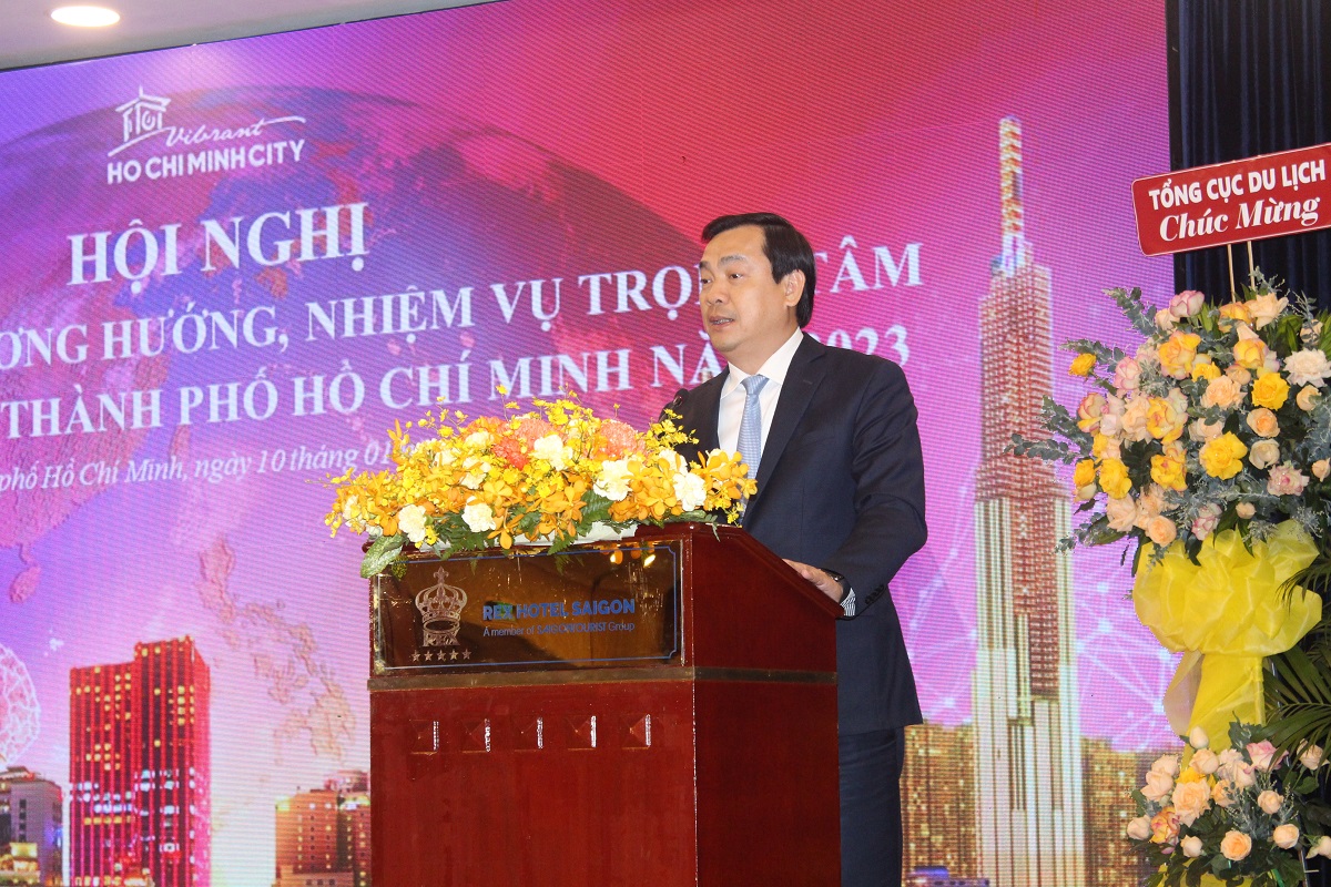 Tổng cục trưởng Nguyễn Trùng Khánh: TP. HCM cần xây dựng các sản phẩm du lịch chất lượng và đẳng cấp để tăng cường thu hút khách
