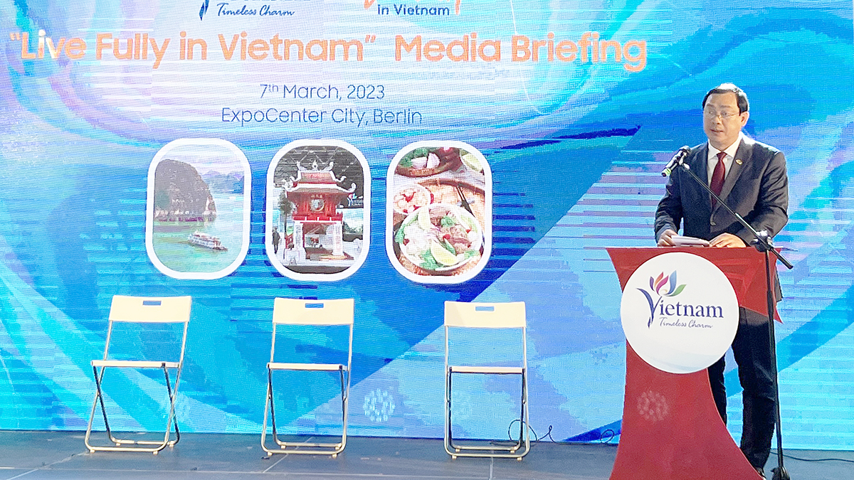 Từ ITB Berlin 2023: Việt Nam tràn đầy sức sống, sẵn sàng chào đón du khách quốc tế quay lại để có trải nghiệm trọn vẹn