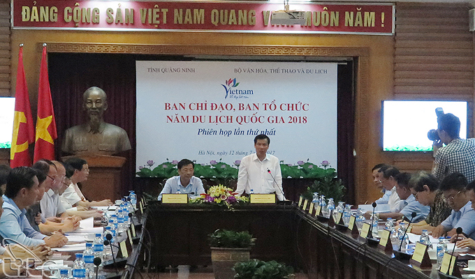 Họp Ban Chỉ đạo, Ban Tổ chức Năm Du lịch Quốc gia 2018 lần thứ nhất