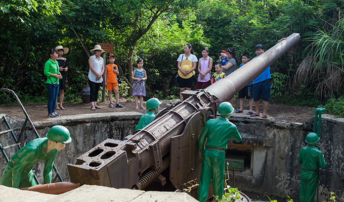 Pháo đài Thần công - Cát Bà