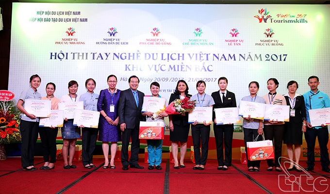 Bế mạc vòng bán kết Hội thi tay nghề du lịch Việt Nam năm 2017 khu vực miền Bắc