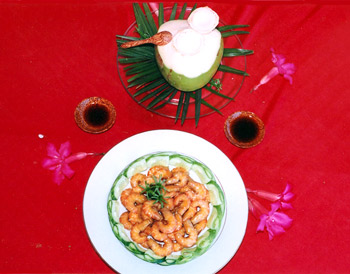 Cơm dừa Bến Tre