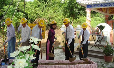 Đà Nẵng: Khởi công tôn tạo Khu tưởng niệm nhà yêu nước Thái Thị Bôi