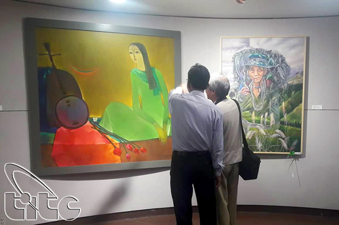 Hơn 40 tác phẩm được trưng bày tại triển lãm “Mỹ thuật Đà Nẵng 2018”