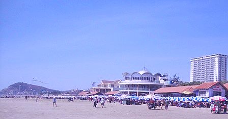 Bãi biển thành phố Vũng Tàu (Ảnh: K.V)