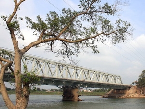 Cầu Hàm Rồng hôm nay. (Ảnh minh họa: Thanh Tùng/TTXVN)