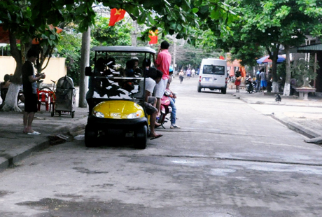 Phương tiện được đầu tư để phục vụ nhu cầu khách du lịch trên đảo Cô Tô.