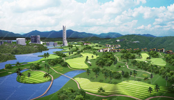 Phối cảnh một góc dự án Dream City