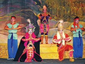 Một vở diễn của đoàn Ánh Bình Minh. (Nguồn: baoanhdatmui.vn)