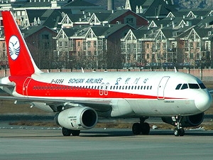 Máy bay của hãng hàng không Tứ Xuyên