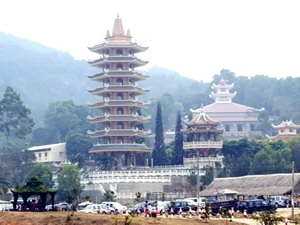 Khu du lịch Núi Cấm, An Giang. (Nguồn: TTXVN)