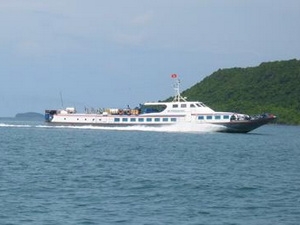 Tàu cao tốc Super Dong. (Nguồn: vetauphuquoc.vn)